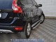 Боковые пороги подножки Volvo XC60 2009- Dolunay - фото 7