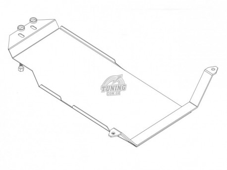 Photo Защита коробки АКПП Subaru Impreza 2000-2007 Кольчуга