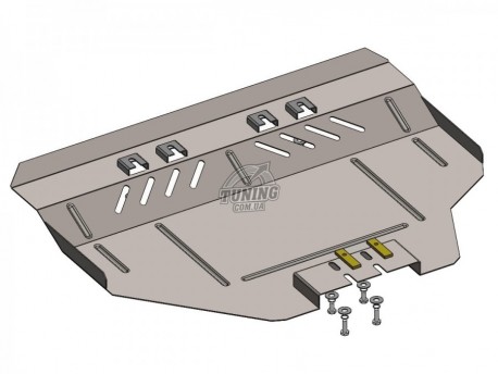 Фото Захист картера і радіатора Subaru Forester 2002-2008 Кольчуга