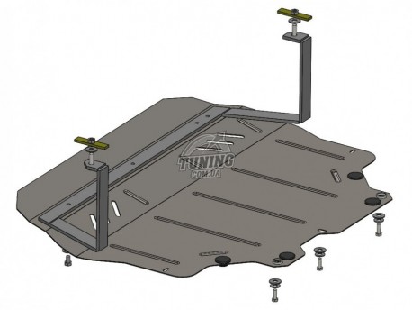 Photo Защита двигателя, КПП и радиатора Volkswagen Passat 2010-2015 Кольчуга