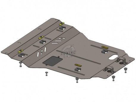 Photo Защита картера Lexus GS 430 2005-2012 Кольчуга