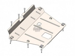 Защита двигателя и КПП Renault Duster 10-17, 17- Кольчуга