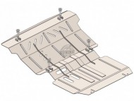 Защита днища Mitsubishi L200 2015-2019 V-2,4 TDI Кольчуга