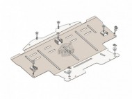 Защита радиатора Mercedes GL X164 2006-2012 Кольчуга