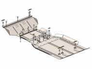 Защита двигателя, КПП и РКПП Ford F-150 2009-2014 Кольчуга