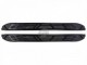 Алюминиевые пороги черные Nissan X-Trail 2014- Sapphire V2 Black - фото 3