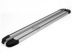Алюминиевые пороги Lifan X60 2012- Maya V3-4 Silver Ercul