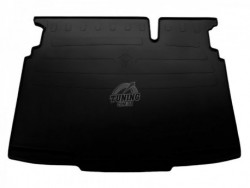 Чорний килимок у багажник Opel Crossland X 2017-. гумовий Stingray