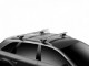 Аеродинамічний сріблястий багажник на рейлінги Ford Escape 2012-2019 Thule Wingbar Evo - фото 3