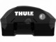Черный алюминиевый багажник на рейлинги Seat Ateca 2016- Thule Wingbar Edge - фото 4