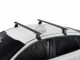 Черный багагажник на гладкую крышу Nissan Note 2014- 5 дверей Cruz Airo Dark - фото 3