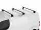 Чорний сталевий багажник на штатне місце Renault Kangoo Maxi, L2 2010-2021 CRUZ Cargo Xpro - фото 3