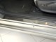 Матовые накладки на пороги Toyota Avensis 09-11, 11- Premium - фото 1