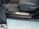 Накладки на внутренние пороги Toyota Highlander 2014- Premium - фото 1