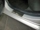 Матові накладки на пороги Toyota Yaris 5 дверей 2011-2014 Premium - фото 2