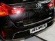 Накладка на бампер Toyota Auris 2013- Premium - фото 1