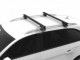 Багажник на рейлинги черный Toyota Avensis Verso 5 дверей 01-09 Cruz - фото 3