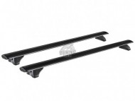 Аеродинамічний багажник на штатне місце Toyota Land Cruiser 100 1998-2007 Cruz Airo FIX Dark