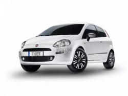 Молдинги на двері Fiat Grande Punto 06-13 3 двері Rider