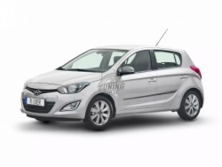 Молдинги дверей Hyundai I20 2009-2015 5 дверей Rider