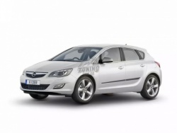 Молдинги дверей Opel Astra J 4, 5 дверей 2009- Rider