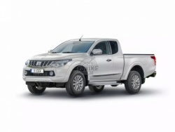 Молдинги дверей Mitsubishi L200 2016- Rider