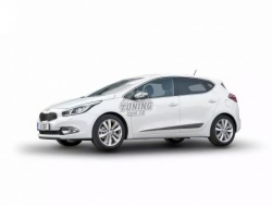 Молдинги дверей Kia Ceed 2012- хэтчбек, универсал Rider