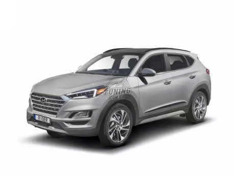 Фото Молдинги дверей Hyundai Tucson 2015-2020 Rider