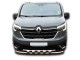 Передній вус подвійна труба з грилем на Renault Trafic 2021- - фото 1