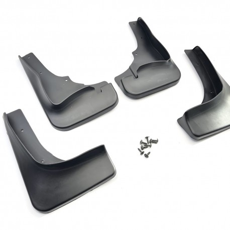 Photo Брызговики Mitsubishi Outlander XL 07-12 на широкий порог Xukey