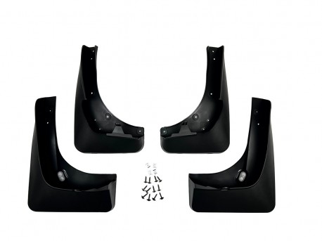 Брызговики BMW X5 E70, F15 2007-2018 с подножками (4 шт.) Xukey