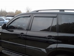 Ветровики Toyota Land Cruiser Prado 02-09 EGR черный 4 шт.