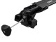 Багажник на інтегровані рейлінги Jeep Grand Cherokee 2011- Thule Wingbar Edge Black - фото 3