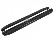 Пороги черные Mitsubishi Pajero Sport 2008-2015, 2015- Sapphire V2 Black