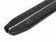Черные пороги боковые Mitsubishi Pajero Sport 2008-2015, 2015- Dolunay Black Erkul - фото 2