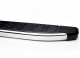Хром боковые пороги Blackline на Mitsubishi Pajero Sport 2008-2015, 2015- OmsaLine - фото 3