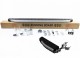 Боковые пороги Blackline на Mitsubishi Pajero Sport 08-15, 15- из алюминия OmsaLine - фото 4