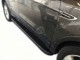 Черные алюминиевые подножки Mitsubishi Pajero Sport 08-15, 15- Boshporus Black Erkul - фото 4