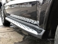 Алюмінієві пороги для Jeep Grand Cherokee 2011-2021NikenDD