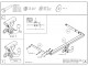 Фаркоп Ford Focus 2004-2015, 2015-2018 хэтчбек Galia - фото 9