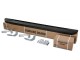 Пороги бокові Toyota Hilux 2015- Almond Black - фото 6