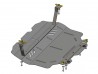 Защита двигателя и КПП Skoda Octavia A5 2004-2013 Кольчуга ZiPoFlex