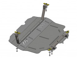 Защита двигателя и КПП Skoda Octavia A5 2004-2013 Кольчуга