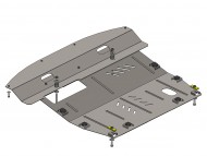 Защита двигателя и КПП Nissan Murano 2008-2015 Кольчуга ZiPoFlex