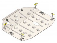 Захист двигуна та КПП Chevrolet Captiva 2006-2011 Кольчуга ZiPoFlex