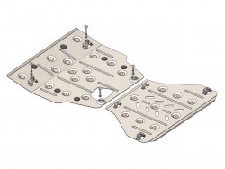 Захист двигуна та КПП Subaru Crosstrek 2022- V-2.0i Кольчуга