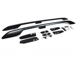 Черные рейлинги на Toyota Prado J120 Niken