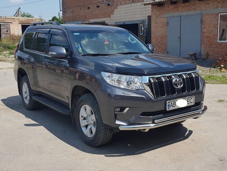 Фото Передній вус подвійна труба на Toyota Land Cruiser Prado 2009-2024