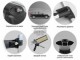 Багажник на интегрированные рейлинги Haval Jolion 2020- Air2 Black Turtle - фото 7