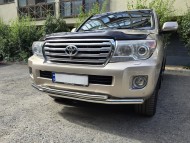 Передній вус подвійна труба на Toyota Land Cruiser 200 2007-2015